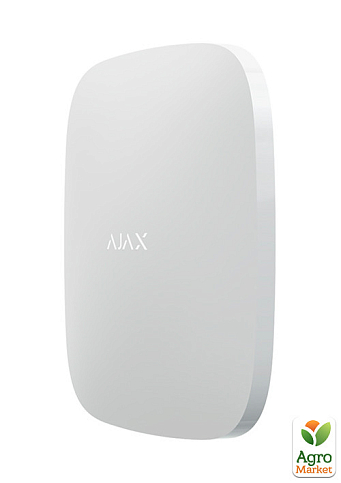 Інтелектуальна централь Ajax Hub Plus white з розширеними комунікаційними можливостями - фото 2