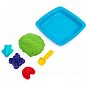 Набір піску для дитячої творчості - KINETIC SAND ЗАМОК З ПІСКУ (зелений, 454 г, формочки, лоток) купить