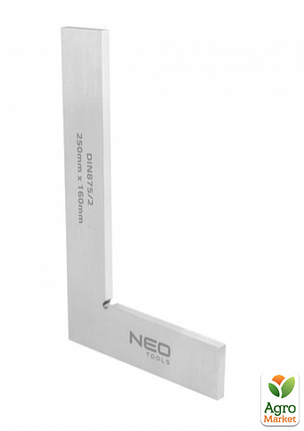 Точный квадрат, DIN875/2, 250x160 mm ТМ NEO Tools 72-024