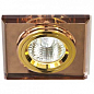 Встраиваемый светильник Feron 8170-2 коричневый золото (20092)