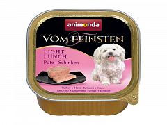 Animonda Vom Feinsten Light Lunch Влажный корм для собак с индейкой и ветчиной  150 г (8261980)2