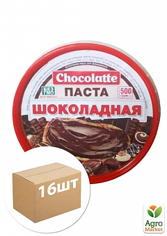 Шоколадная паста Chocolate 500г упаковка 16 шт1