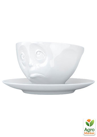 Чашка з блюдцем для кави "Ну, будь ласка!" (200 мл), порцеляна (TASS14401/TA) - фото 3