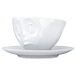 Чашка з блюдцем для кави "Ну, будь ласка!" (200 мл), порцеляна (TASS14401/TA) цена