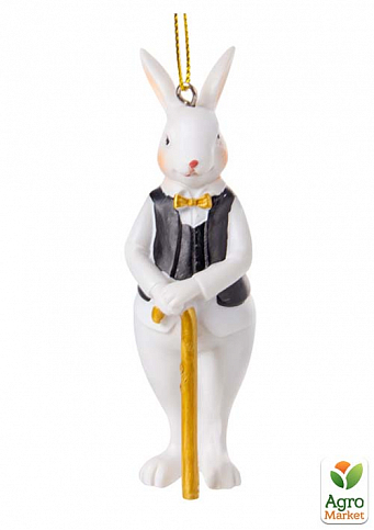 Фігурка Декоративна "Кролик З тростиною" 10См (192-248)