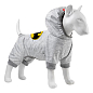 Комбинезон для собак WAUDOG Clothes рисунок "Бэтмен лого", софтшелл, S35, B 48-53 см, С 30-35 см (306-2001)