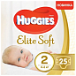 Huggies Elite Soft Розмір 2 (4-6 кг), 25 шт