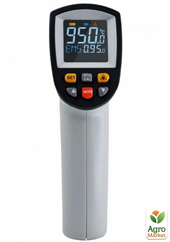 Бесконтактный инфракрасный термометр (пирометр) цв дисплей, -50-950°C, 12:1, EMS=0,1-1  BENETECH GT950 - фото 2