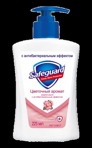 SAFEGUARD Жидкое мыло Цветочный аромат 225 мл