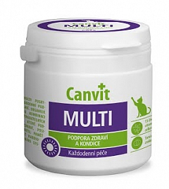 Canvit Multi Вітамінна кормова добавка для кішок, 100 табл. 100 г (5074290)1
