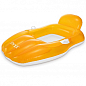 Пляжный надувной шезлонг с подстаканником,оранжевый ТМ "Intex" (56805)