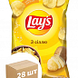 Картофельные чипсы (Соленые) Poland ТМ "Lay`s" 60г упаковка 28шт