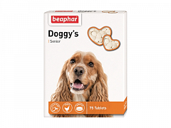 Beaphar Doggy's Senior Вітамінізовані ласощі для собак, 75 табл. 60 г (1151981)2