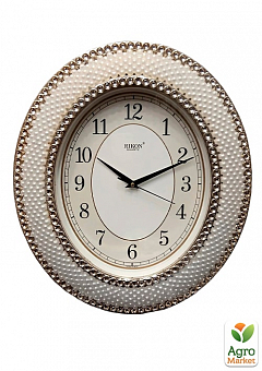 Настінний годинник Rikon RK 4751 (Brown off White)2