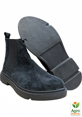 Женские ботинки зимние замшевые Amir DSO2155 37 23,5см Черные - фото 4
