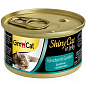 GimCat Shiny Cat Влажный корм для кошек c цыпленком и креветками в желе  70 г (4131290)
