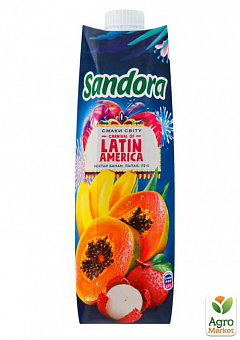 Нектар банан-папайя-личи ТМ "Sandora" 0,95л2