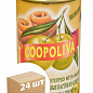 Оливки зеленые (с анчоусом) ТМ "Куполива" 370мл упаковка 24шт