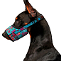 Намордник для собак WAUDOG Nylon, рисунок "Лето", пластиковый фастекс, размер №2, О 19-26 см (5371) купить
