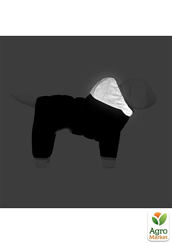 Комбинезон для собак AiryVest ONE, размер L55 черный (24241) - фото 4