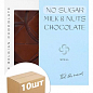Молочный шоколад без сахара с фундуком ТМ "Spell" 80г упаковка 10 шт