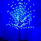 Світлодіодна декорація Дерево Гірлянда, 144 LED синій, 1.5 м