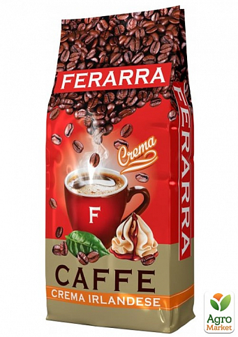 Кофе (Caffe crema irlandese) с клапаном 1кг ТМ "Ferarra"