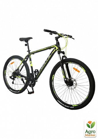 Велосипед FORTE EXTREME розмір рами 21" розмір коліс 29" чорно-жовтий (салатовий) (117162) - фото 2