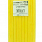 Стрижні клейові 10шт пачка (ціна за пачку) Lemanso 11x200мм жовті LTL14020 (140020)