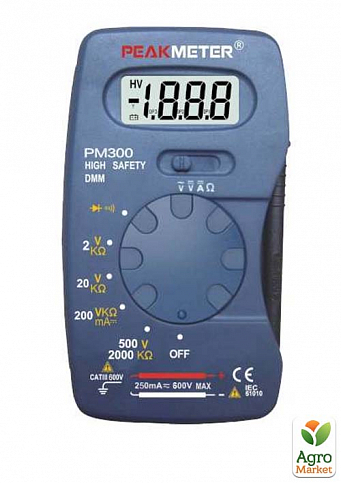 Цифровий кишеньковий мультиметр PROTESTER PM300