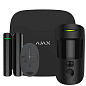 Комплект бездротової сигналізації Ajax StarterKit Cam Plus black з фотофіксацією тривог