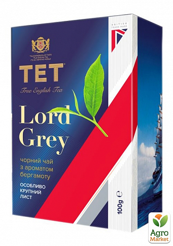 Чай черный (байховый) Лорд Грей ТЕТ 100г