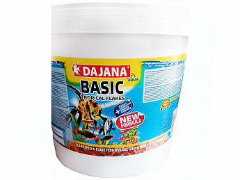 Dajana Basic Сухий корм для риб пластівці, 10 л 2 кг (2525730)