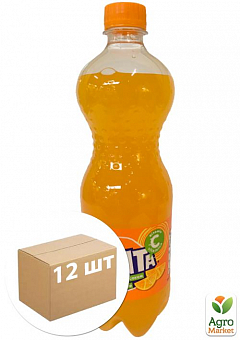 Газований напій (ПЕТ) ТМ "Fanta" Orange 750мл упаковка 12шт2