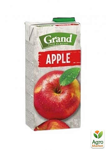 Фруктовый напиток Яблочный ТМ "Grand" 1л
