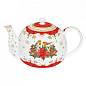 Рождественский фарфоровый чайник "Рождественская мелодия" - 1000 мл (R920#CHTR)