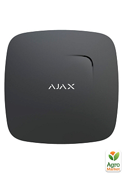 Бездротовий датчик диму Ajax FireProtect Plus black із сенсором чадного газу та температури1