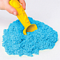 Набор песка для детского творчества - KINETIC SAND ЗАМОК ИЗ ПЕСКА (голубой, 454 г, формочки, лоток) цена