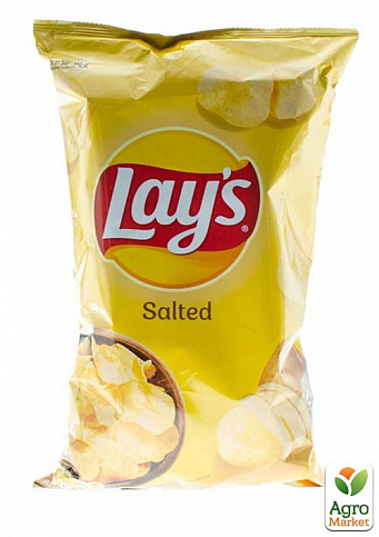 Картофельные чипсы (Соленые) Poland ТМ "Lay`s" 140г