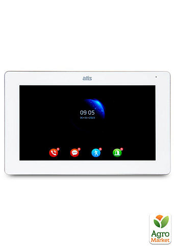 Комплект відеодомофону Atis AD-770FHD/T white з підтримкою Tuya Smart + AT-400FHD silver - фото 3
