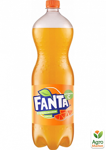 Газований напій (ПЕТ) ТМ "Fanta" Orange 2л