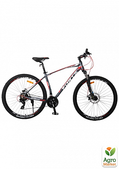 Велосипед FORTE TITAN размер рамы 19" размер колес 29" серо-красный (117179)1