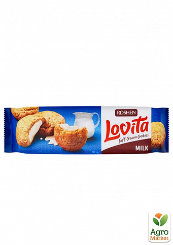 Печиво (молочне) ККФ ТМ "Lovita" 127г