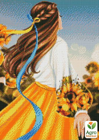 Алмазна мозаїка - Моя квітуча Україна Ідейка AMO7400