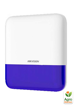 Сирена Hikvision DS-PS1-E-WE AX PRO blue2