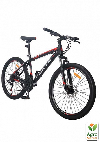 Велосипед FORTE BRAVES розмір рами 19" розмір коліс 27,5" чорно-червоний (117836) - фото 2