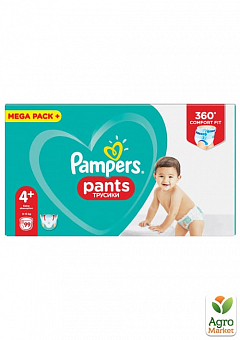 PAMPERS Дитячі Підгузки-трусики Pants Розмір 4 + Maxi Plus (9-15 кг) Мега Упаковка 99 шт2