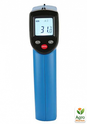 Безконтактний інфрачервоний термометр (пірометр) -50-400°C, 12:1, EMS=0,1-0,95 BENETECH GM321 - фото 4