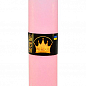 Свічка "Рустик" циліндр (діаметр 5,5 см х 40 годин) рожева