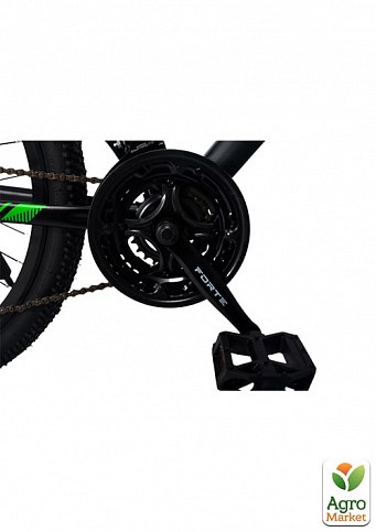 Велосипед FORTE WARRIOR размер рамы 15" размер колес 24" черно-зеленый (117806) - фото 4